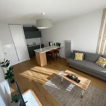 Apartment Spacieux T2 Proche Bordeaux, Parking Prive Bruges